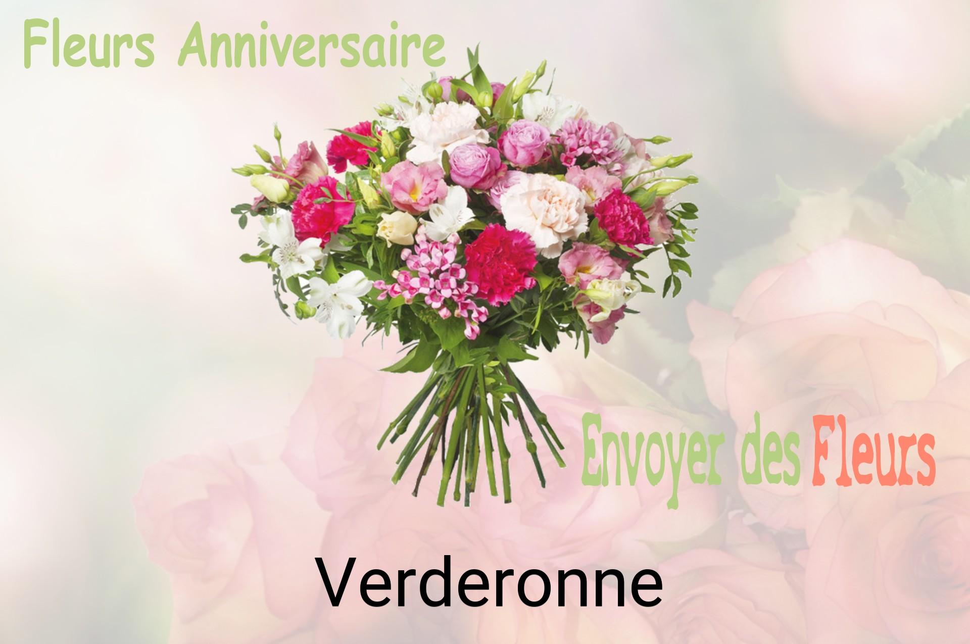 Bouquet de fleurs d’anniversaire livré à Verderonne