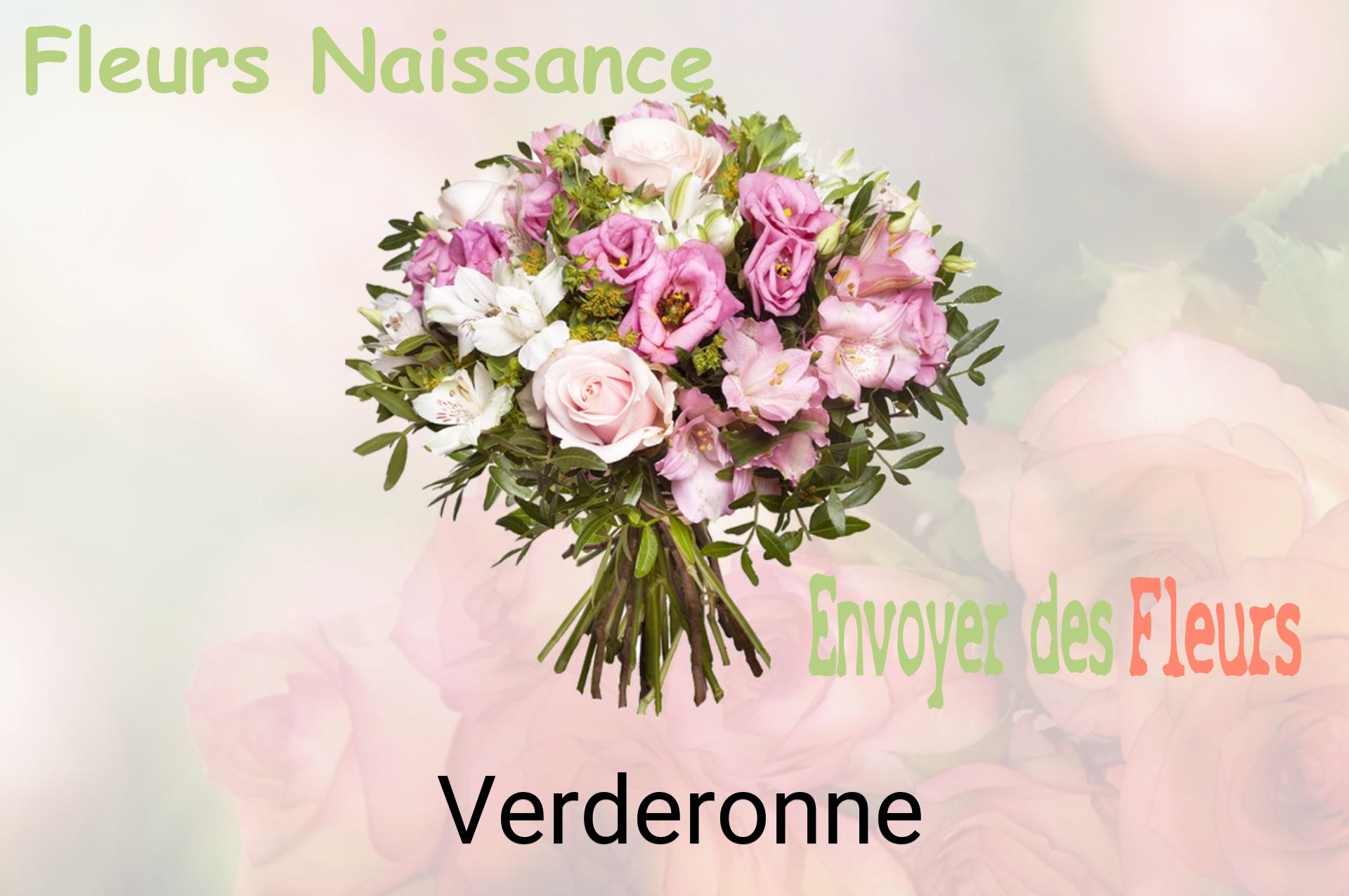Bouquet de fleurs de naissance livré à Verderonne